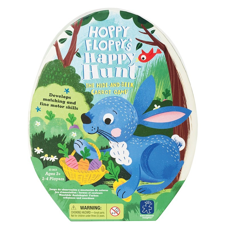 美國Educational Insights 兒童益智桌遊 - 兔兔的快樂野餐