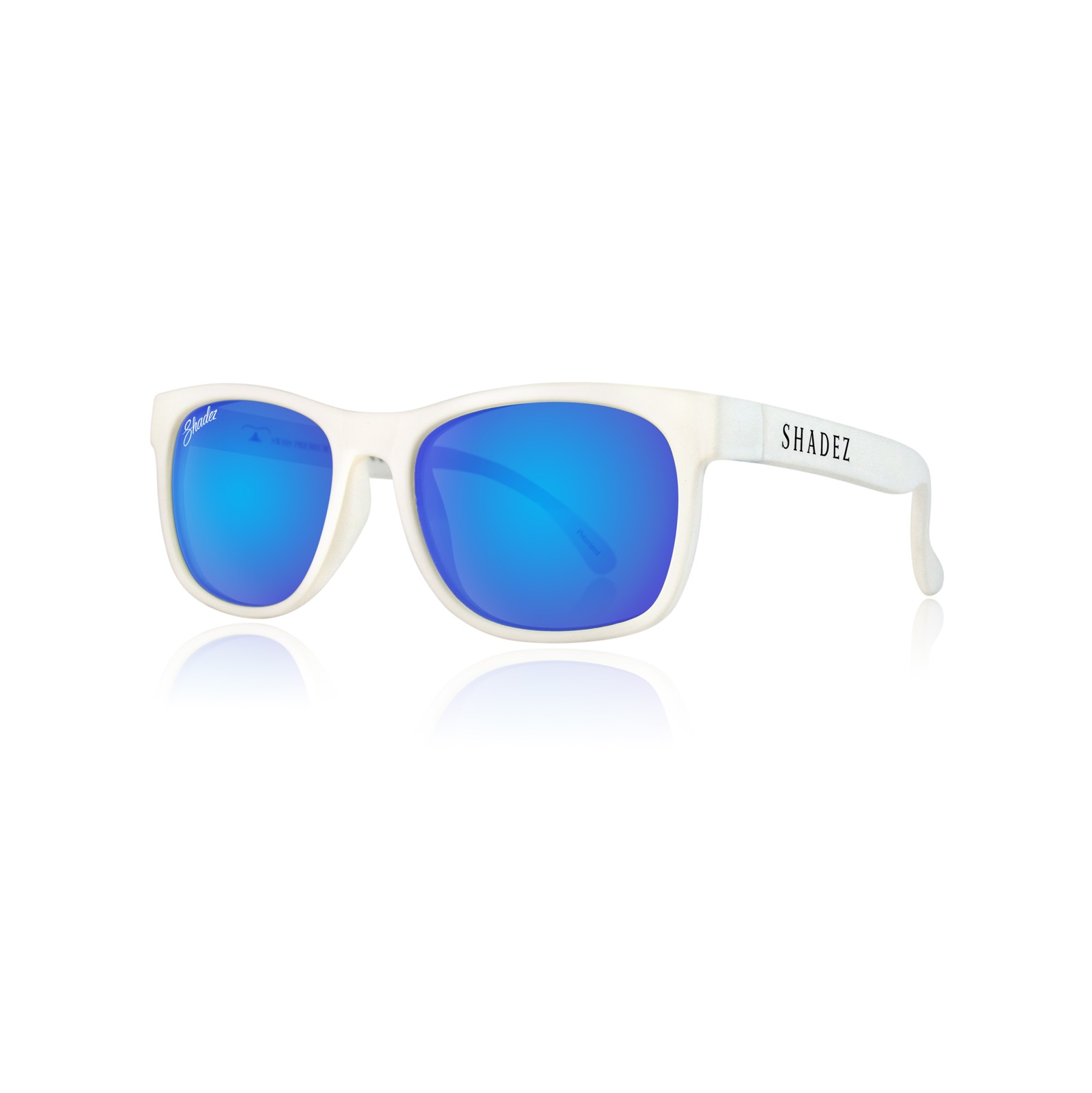 【瑞士SHADEZ】兒童太陽眼鏡〈頂級偏光款〉(年齡3-7)-SHZ410白框湛藍