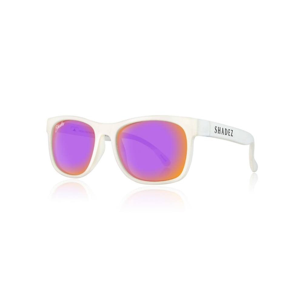 【瑞士SHADEZ】兒童太陽眼鏡〈頂級偏光款〉(年齡3-7)-SHZ412白框新潮紫