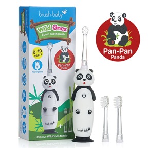 0-10歲 充電式電動牙刷-熊貓