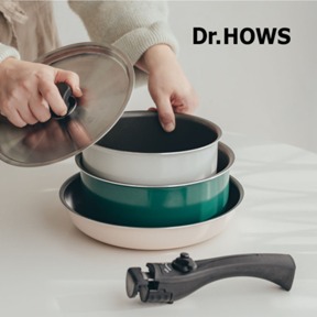 【韓國Dr.HOWS】LINK 可拆式手柄廚具7件組