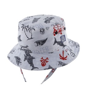 澳洲 Millymook & Dozer 小小童帽（男）- 海灘元素雙面漁夫帽