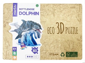 ECO 3D立體拼圖-瓶鼻海豚
