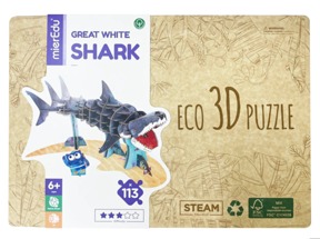 ECO 3D立體拼圖-大白鯊