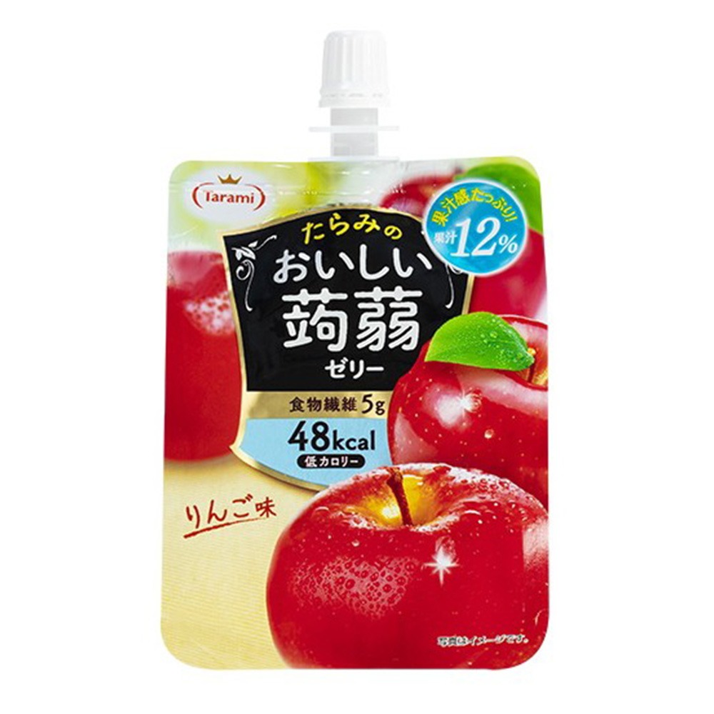 美味蒟蒻果凍吸-蘋果(1盒6入）
